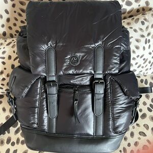 Joan&David puffy black  Backpack